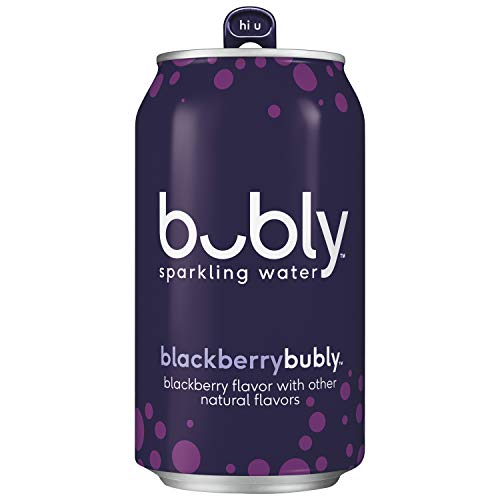 Bubly Sparkling Water, Zero Calories, Zero Sugar, Naturally Flavored, 12 Fl Oz Cans