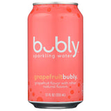 Bubly Sparkling Water, Zero Calories, Zero Sugar, Naturally Flavored, 12 Fl Oz Cans
