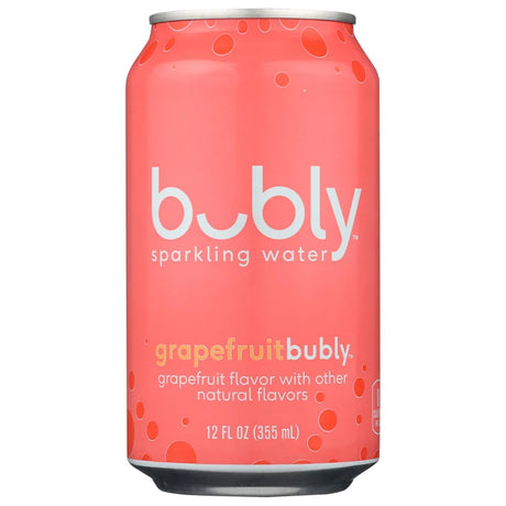 Bubly Sparkling Water, Zero Calories, Zero Sugar, Naturally Flavored, 12 Fl Oz Cans