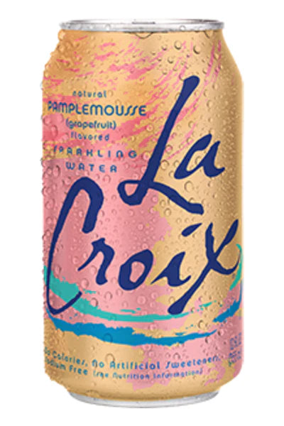 LaCroix Sparkling Water : Lemon, Lime, & Grapefruit (Pamplemousse), Zero Calories, 12 Fl Oz Cans