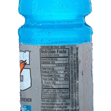 Gatorade Thirst Quencher Electrolyte Sports Drink (Assorted Flavors), 20 Fl Oz Bottles - Rapid Rehydration Formula