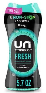 Downy Unstopables In-Wash Scent Booster Beads, Fresh Scent, Small 5.7 oz Bottle - Long-Lasting Freshness