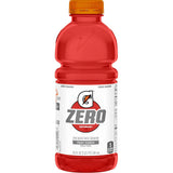 Gatorade Zero Sugar Thirst Quencher Electrolyte Sports Drink (Assorted Flavors), 20 Fl Oz Bottles - Zero Calorie Hydration Formula