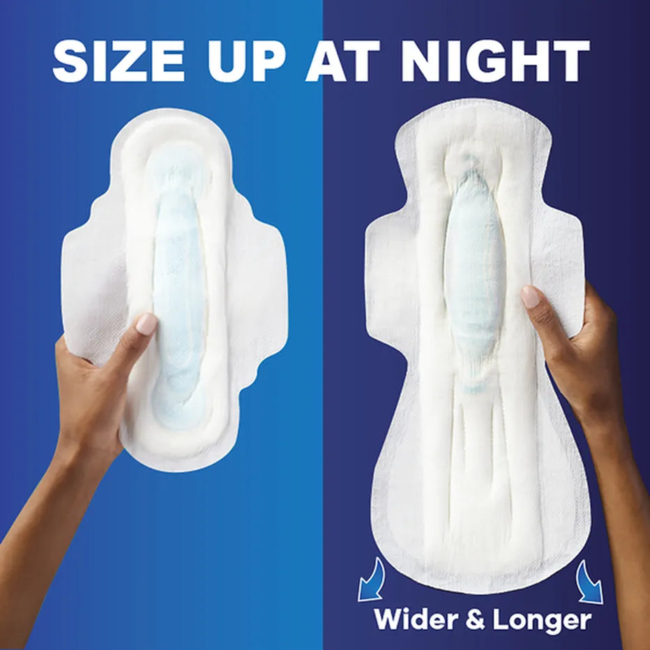Always Maxi Pads with Wings, Size 1 10 Pads