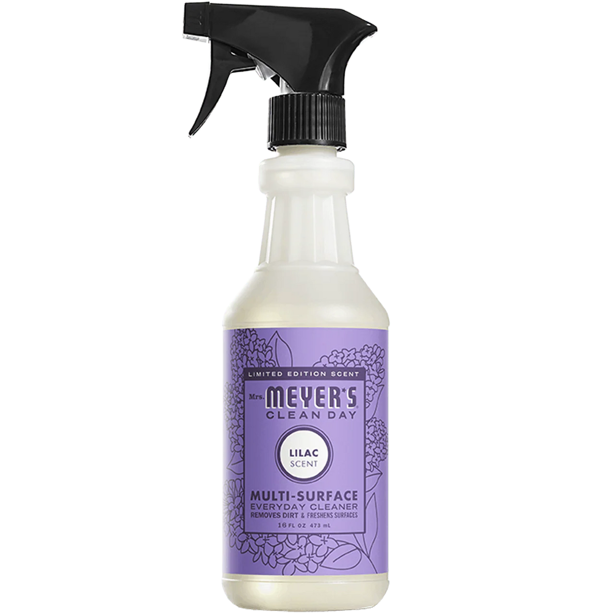 Mrs. Meyer's Clean Day Multi-Surface Everyday Cleaner, Lilac Scent, 16 fl oz Bottle