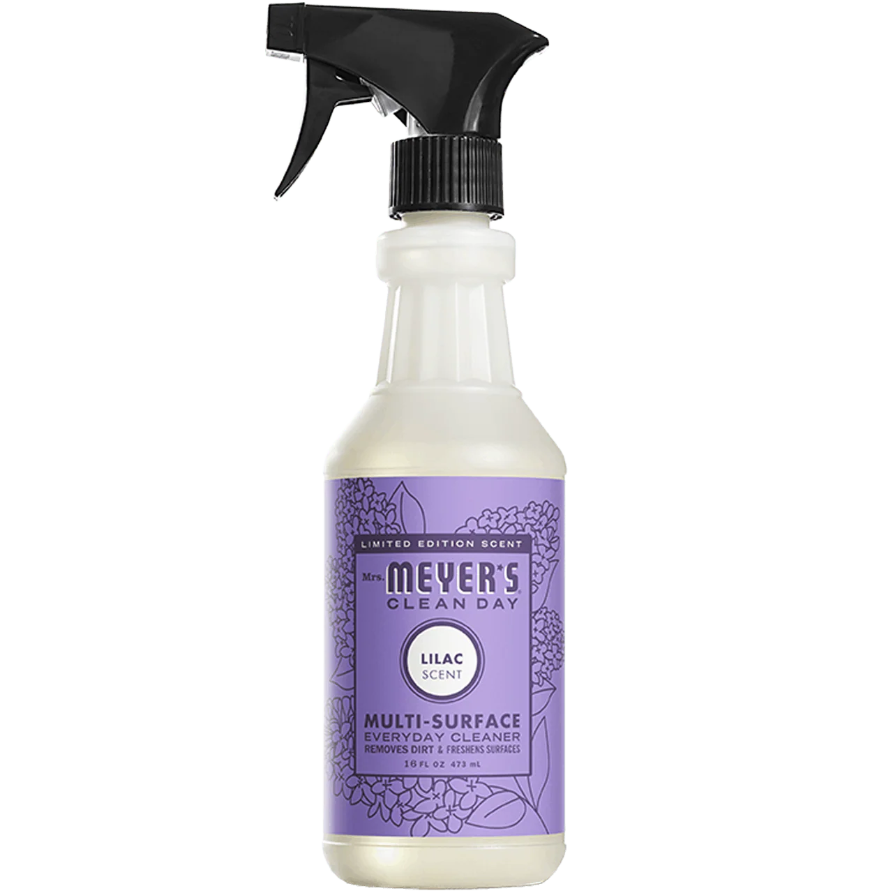 Mrs. Meyer's Clean Day Multi-Surface Everyday Cleaner, Lilac Scent, 16 fl oz Bottle