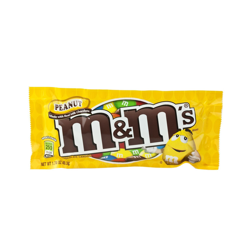M&M's Peanut and Plain (Milk Chocolate) Candies