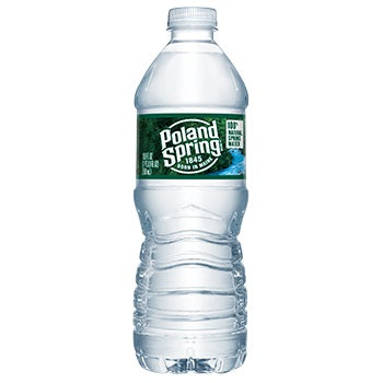 Poland Spring 100% Natural Spring Water, 16.9 fl oz Bottles