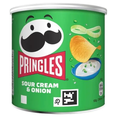 Pringles Snack Stacks Mini Cans (Original, Sour Cream & Onion, BBQ), Assorted Variety Pack, 0.67 oz Cans