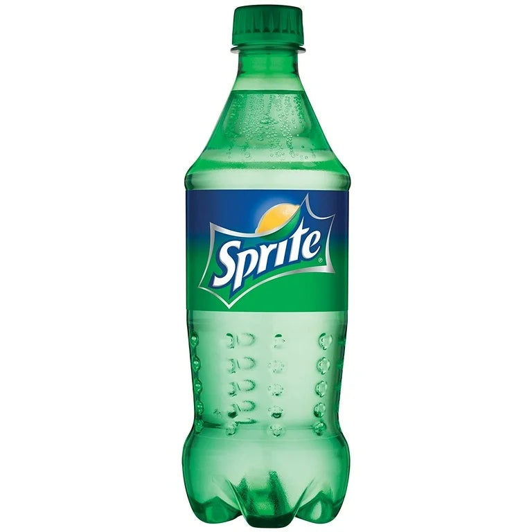 Sprite Lemon-Lime Soda, 20 Fl Oz Bottle, 100% Natural Flavors, Caffeine-Free
