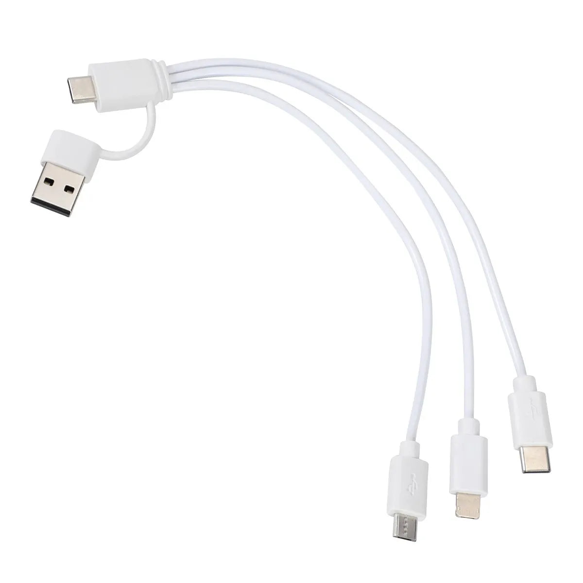 Universal 3-in-1 Multi-Tip Charger Cable